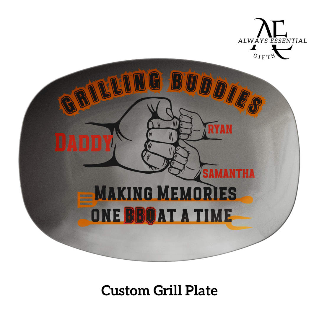 Grilling Buddies Making Memories One BBQ At A Time Custom Grill Plate