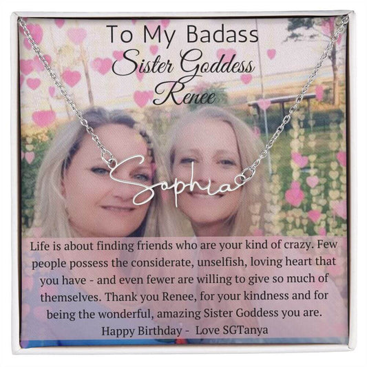 Signature Style Name Necklace: A Personalized Treasure for Every Occasion