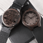 Wood Watch For Dad - Engraved Watch - - Always Essential Gifts
