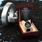 Soon-to-be Husband Groom Gift From Bride - Wedding Day Gift Exchange - Skeleton Watch For Groom - Wedding Gift For Groom From Bride