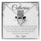 Personalized To (Name) Love (Your Name) - I Found My Happy Ever After - Forever Love Heart Necklace